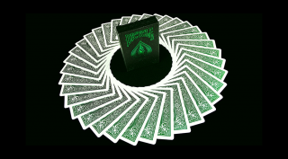 Bicycle MetalLuxe Emerald kártya, 1 csomag