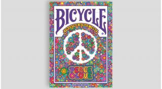 Bicycle Peace  Love kártya, 1 csomag