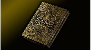 Harry Potter (sárga - Hufflepuff/Hugrabug) kártya, 1 csomag