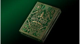 Harry Potter (zöld - Slytherin/Mardekár) kártya, 1 csomag