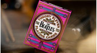 The Beatles kártya - pink, 1 csomag