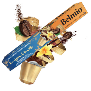 Belmio Decaffeinato Vanilla Nespresso kompatibilis kávékapszula, 10db