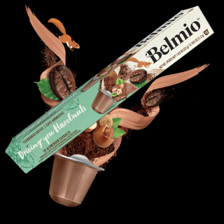 Belmio Driving You Hazelnuts Nespresso kompatibilis kávékapszula, 10db