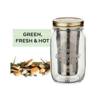 Brew Jar Cold Brew készítő eszköz + Green Fesh  Hot 100g zöld tea