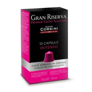 Caffé Corsini Gran Riserva Intenso Nespresso kompatibilis kávékapszula, 10 db ( lejárat 09.18)