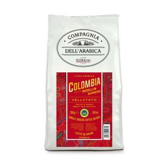 Compagnia Dell’Arabica Caffé Colombia Medellin Supremo szemes kávé, 250g