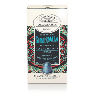 Compagnia Dell'Arabica Caffé Guatemala Huehuetenango Highland Coffee Nespresso kompatibilis kávékapszula, 10db