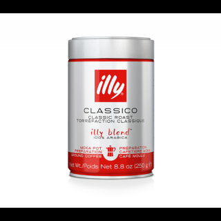 Illy Espresso Classico Moka őrölt kávé, 250g