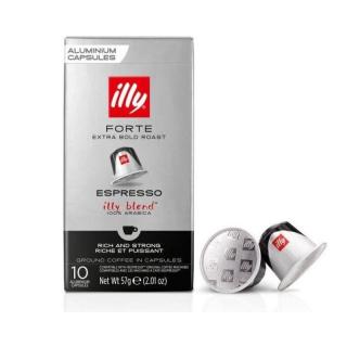 Illy Espresso Forte Nespresso kompatibilis kávékapszula, 10db