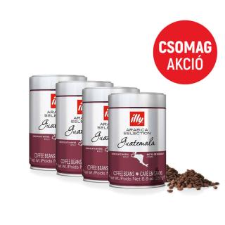 Illy Guatemala csomag 4x250g szemes kávé