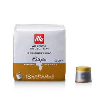Illy iperEspresso Arabica Selection Etiopia kávékapszula, 18db