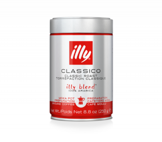 Illy MOKA Classico őrölt kávé 250g