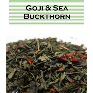 Johan  Nyström Goji  Sea Buckthorn ízesített zöldtea, 100g