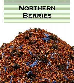Johan  Nyström Northern Berries 100g, Rooibos tea