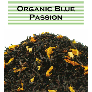 Johan  Nyström Organic Blue Passion ízesített zöld tea, 50g