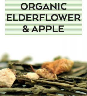 Johan  Nyström Organic Eldelflower Apple, ízesített zöldtea 50g