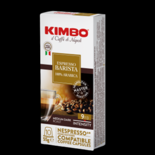 Kimbo Espresso Barista 100% Arabica Armonia Nespresso 10kaps.