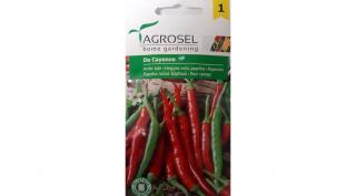Agrosel De Cayenne Hegyes Erős Paprika ~45 szem