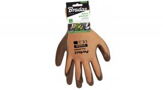 Bradas Perfect Grip brown munkavédelmi kesztyű méret 10