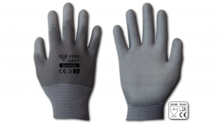 Bradas Pure Gray kesztyű méret 10