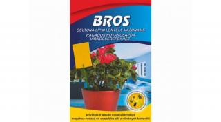 Bros Rovarfogó sárga lap kicsi virágcserepekhez 10db-os