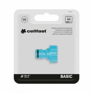 Cellfast Basic csapra szerelhető  kuplungcsatlakozó  50210 1/2"
