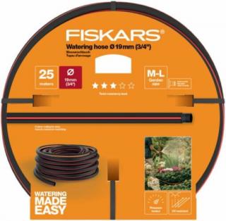 Fiskars Solid locsolótömlő 3/4" 25m