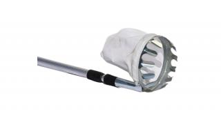 Gyümölcsszedő kosár+nyél 1,1m-2,4m
