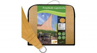Napvitorla EXTRA homok (bézs) négyszög 5x5m 230gr/m2