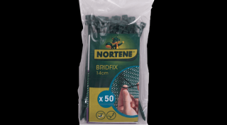 Nortene Bridfix gyorskötöző 14cm szürke 50db/csomag