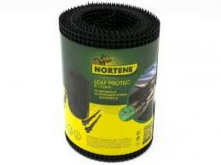 Nortene Leaf Protec ereszcsatorna védőháló,polietilén (0.17x6 méter) fekete