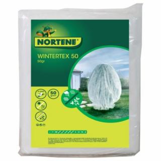 Nortene Wintertex,átteleltető,fagyvédő növénytakaró fólia fehér 50/g/m2 UV stabil 1,6x5m hajtogatva