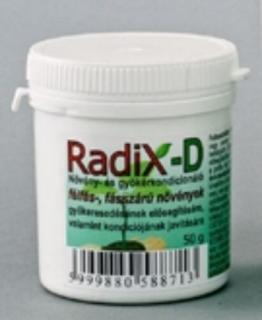 Radix-D Gyökeresztető Félfás és fásszárú növényeknek 50g