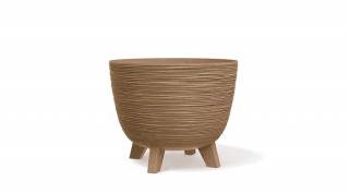 Virágcserép Furu Eco Wood - Natur 40cm