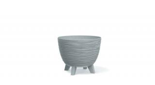 Virágcserép Furu Eco Wood - Szürke 24cm