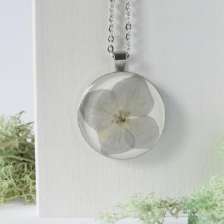 Virágoskert - hortenzia nyaklánc