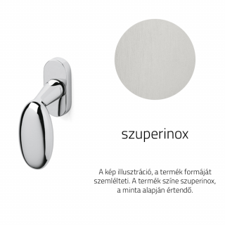 Olivari Blindo szuperinox ablakfélkilincs K178