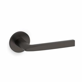 Olivari Flute szatén szuperantracit körrozettás kilincsgarnitúra M270B