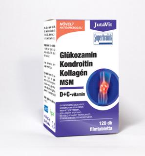 Glükozamin Kondroitin Kollagén MSM D+C-vitamin 120 db -Jutavit-