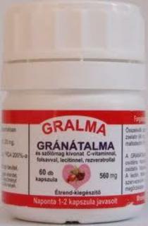 Gralma,gránátalma és szőlőmag-Pharmafort
