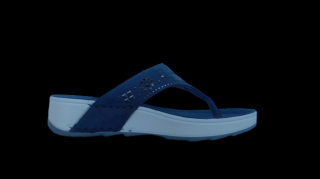Walk: Kék lábujjas női papucs