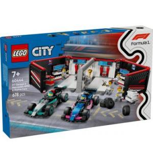 F1®-es garázs, Mercedes-AMG és Alpine autók 60444
