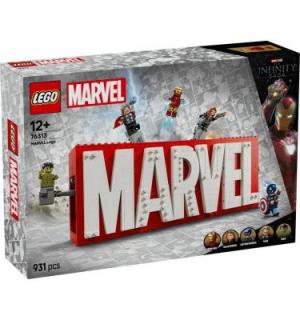 MARVEL logó és minifigurák 76313