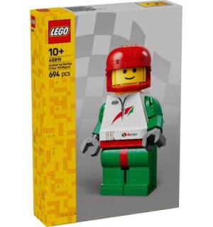 Nagy méretű autóversenyző minifigura 40819
