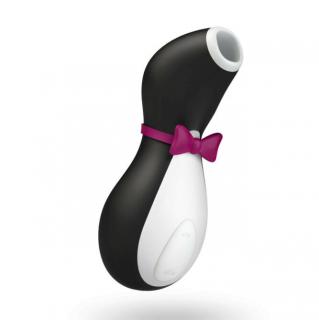 Satisfyer Pro Penguin Next - akkus, vízálló csiklóizgató -fekete-fehér-