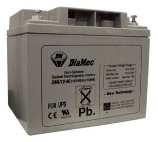 AKKUMULÁTOR 12V/40.0Ah-UPS, DIAMEC