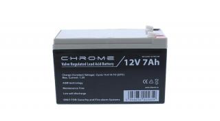 AKKUMULÁTOR 12V/ 7.0Ah, Chrome