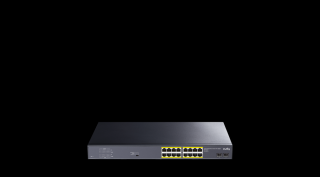 CUDY GS1020PS2, 18 portos POE Gigabit switch, 16 POE + 2 SFP Uplink port