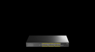 CUDY GS1028PS2, 24 portos POE gigabit switch, 16 POE + 2 SFP gigabit Uplink port