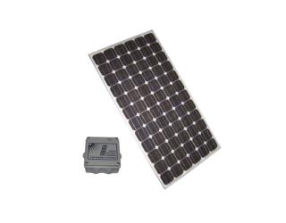 SA-SOLAR10 szett, 145W-os napelem modul intelligens akkumulátor töltővel